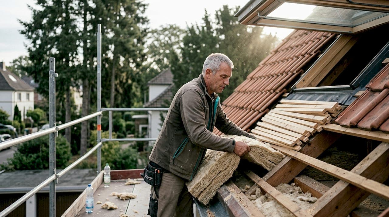 Wärmedämmung beim Dach: Lösungen für Steil- und Flachdach