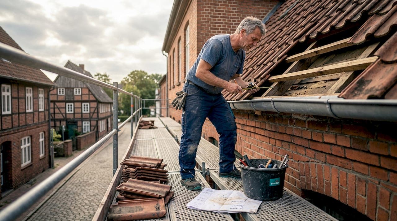 Altbau-Dach energetisch sanieren: 80% Energiesparpotenzial