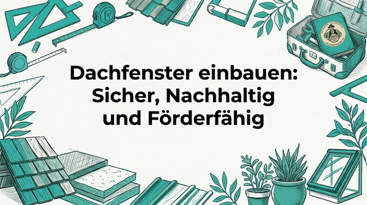 Dachfenster einbauen: Sicher, Nachhaltig und Förderfähig