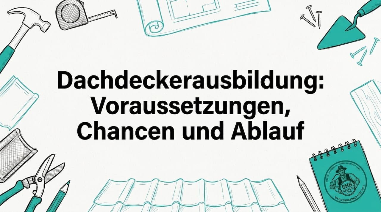 Dachdeckerausbildung: Voraussetzungen, Chancen und Ablauf
