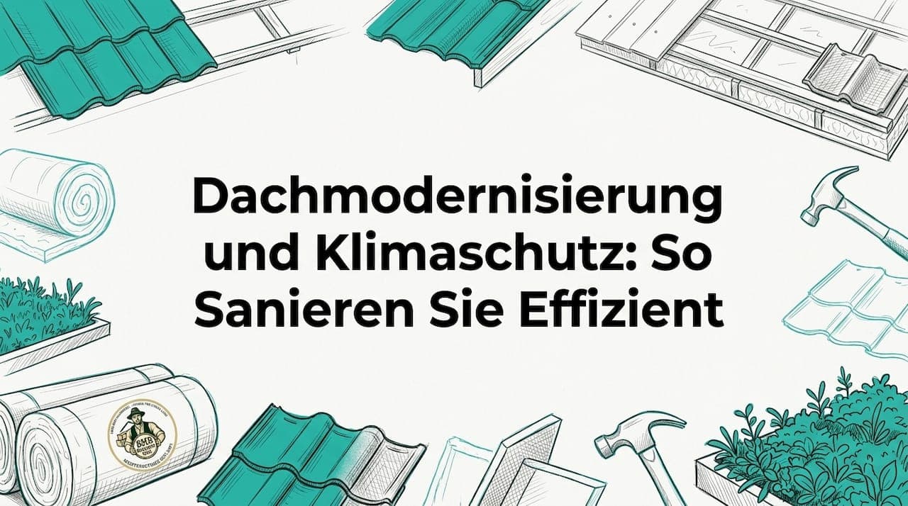 Dachmodernisierung und Klimaschutz: So Sanieren Sie Effizient
