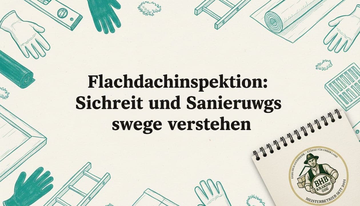 Flachdachinspektion: Sicherheit und Sanierungswege verstehen